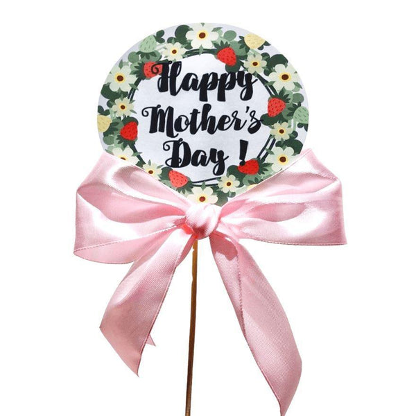 Customised Art Paper Topper - Rainbowly Fresh Fruit Gift and Flower Arrangments