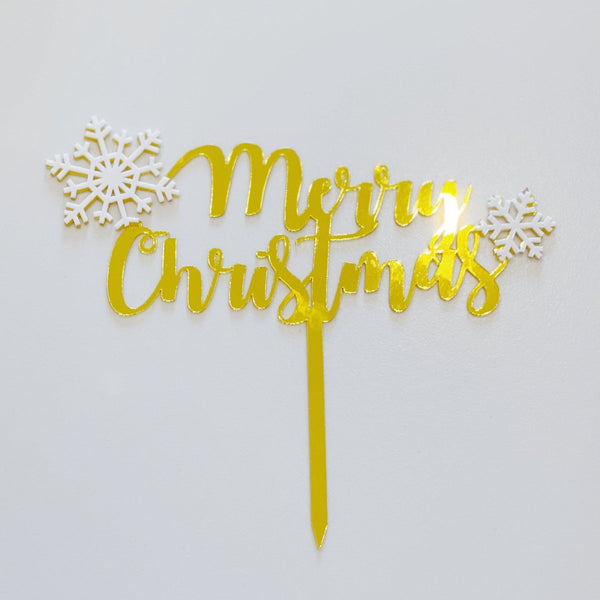 Happy New Year Acrylic Cake Topper - Rainbowly Fresh Fruit Gift and Flower Arrangments