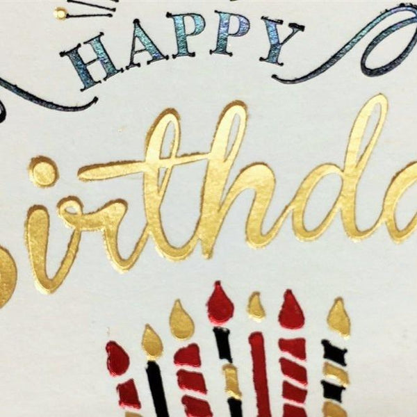 Mini Gold Foil Gift Card - Rainbowly Fresh Fruit Gift and Flower Arrangments